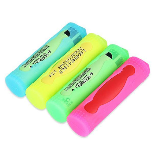 CUSTODIA SINGOLA 18650 - SILICONE