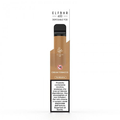 ELFBAR CREAM TOBACCO - 20 MG