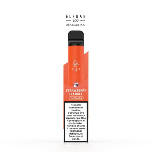 ELFBAR STRAWBERRY ELFBULL - 20 MG