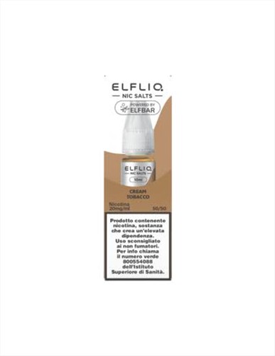 LIQUIDO CREAM TOBACCO - 10 MG